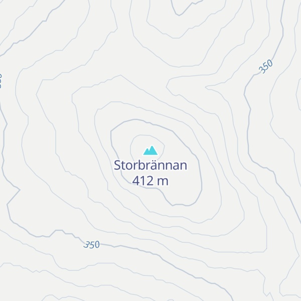 Map of Storbrännan