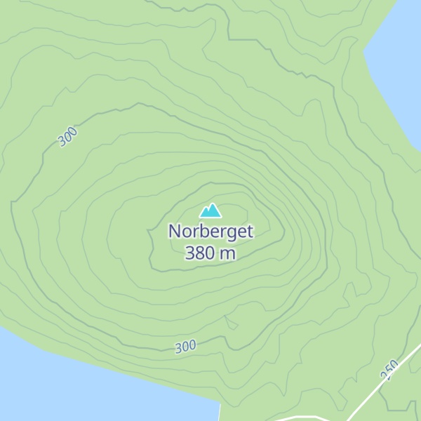Map of Norberget