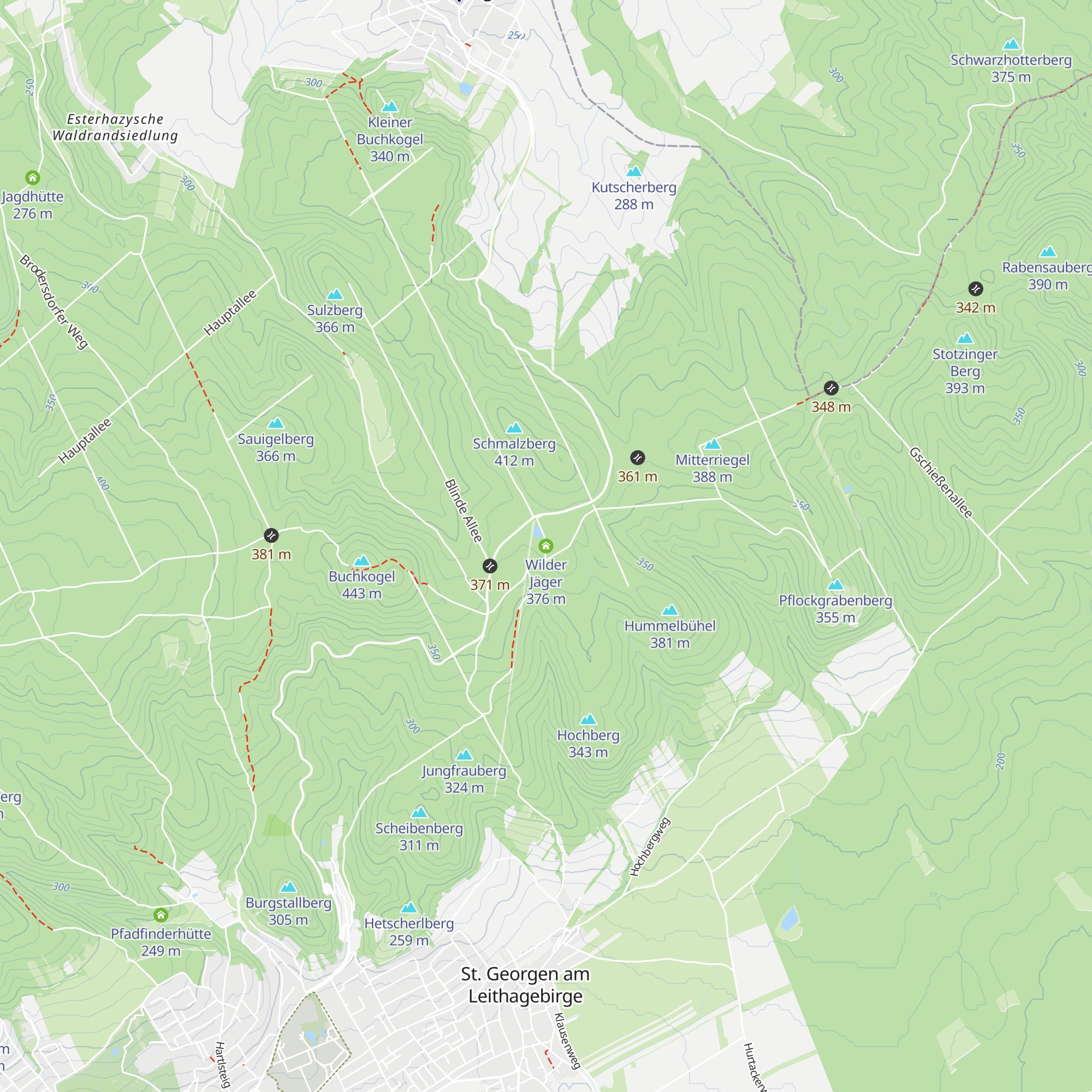 Wilder Jäger map