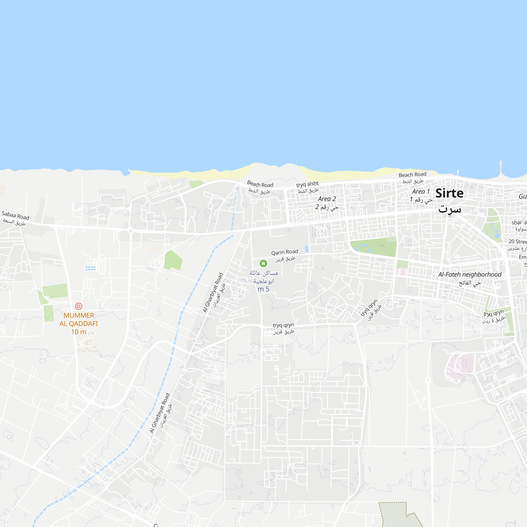 مساكن عائلة ابوعلجية map