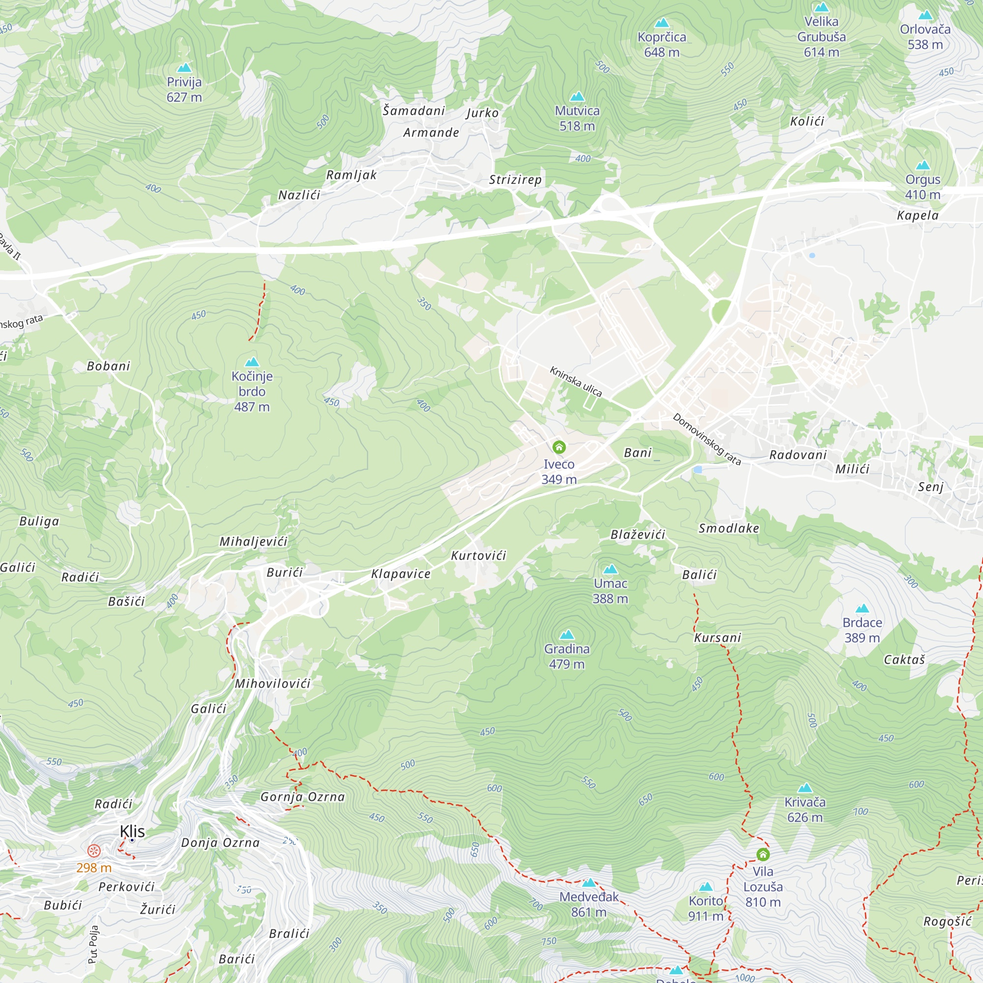 Mercedes-Benz map