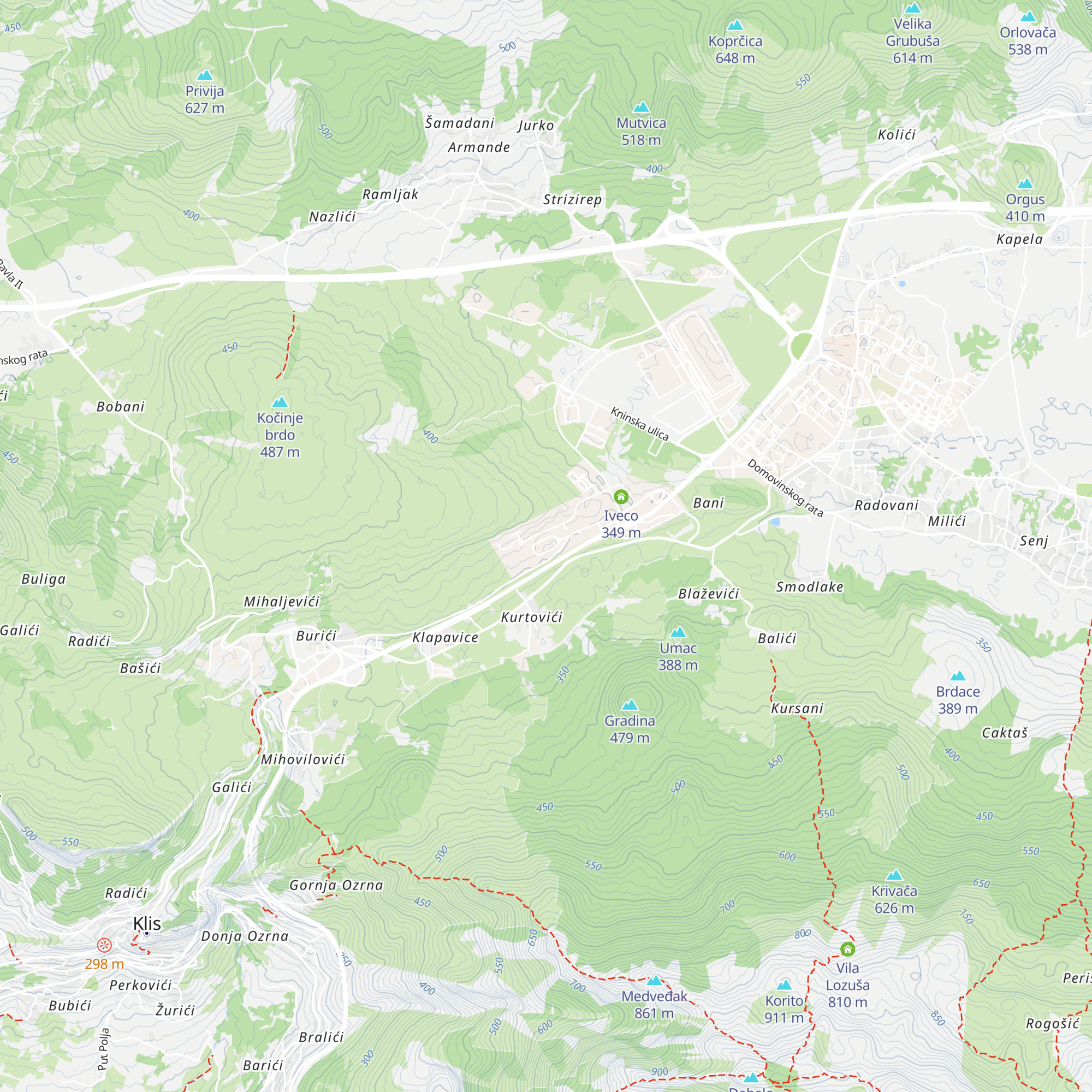 Mercedes-Benz map