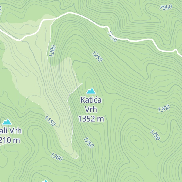 Map of Katića Vrh
