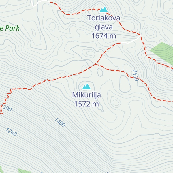 Map of Mikurilja