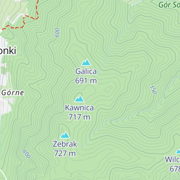 Map of Wrona