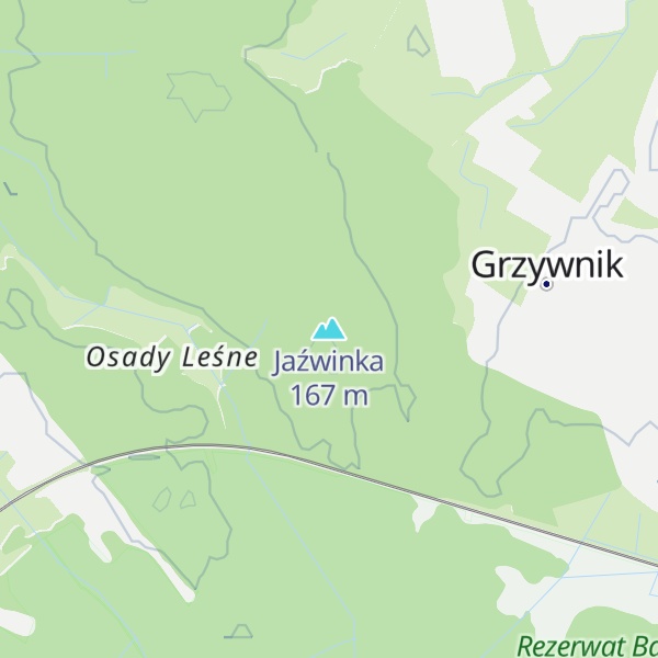 Map of Jaźwinka