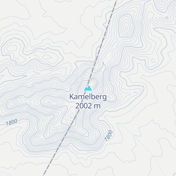Map of Kamelberg