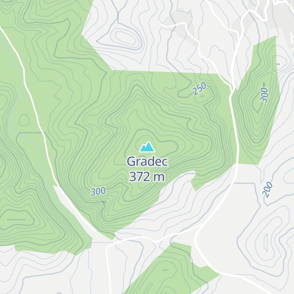 Map of Gradec