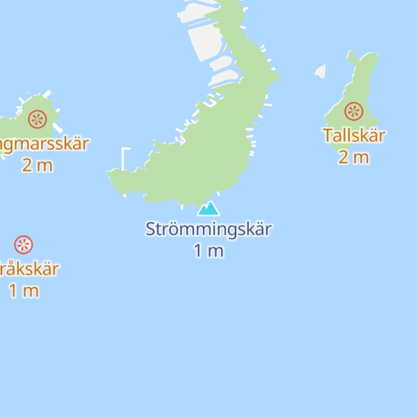 Map of Strömmingskär