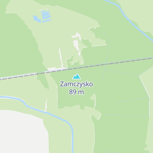 Map of Zamczysko