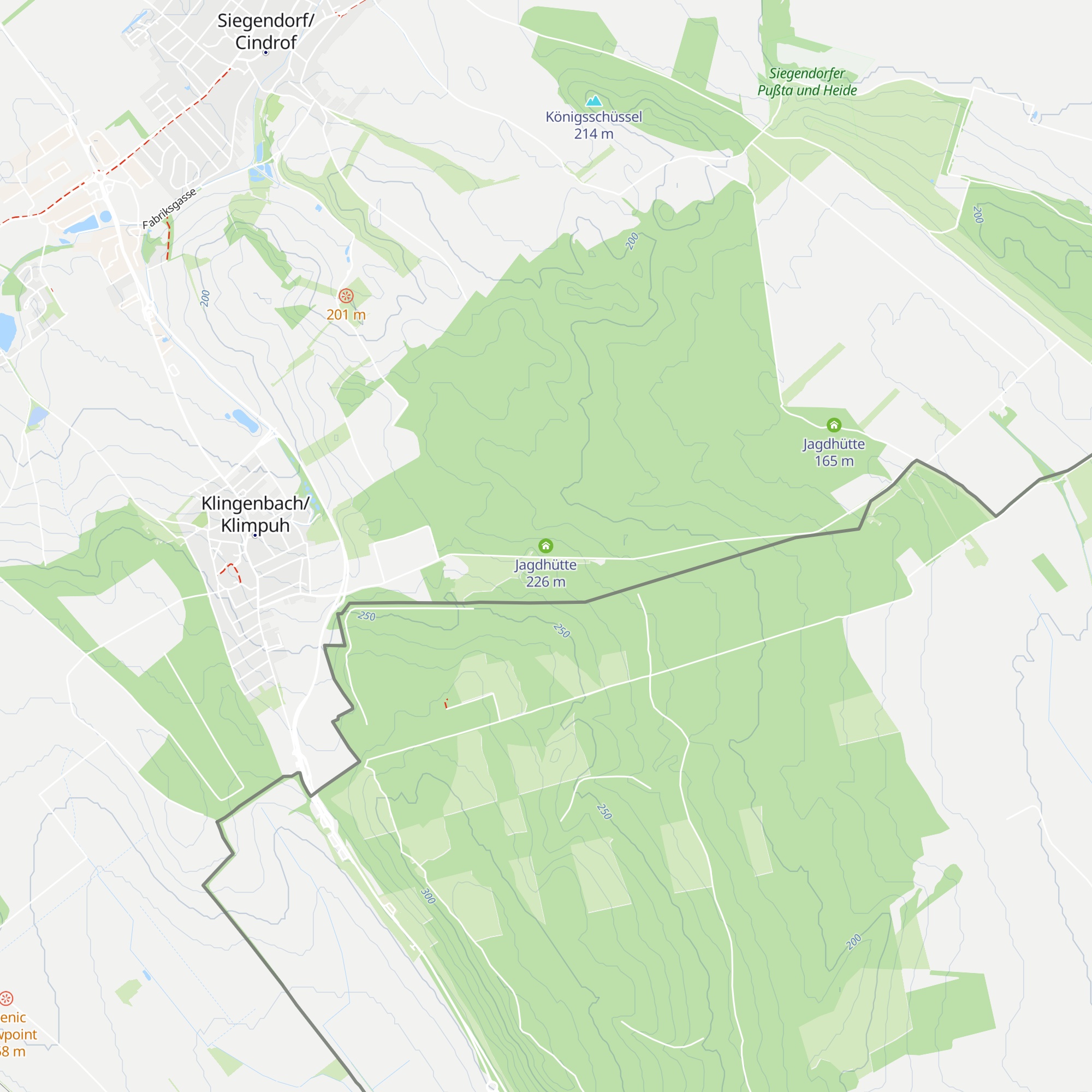 Jagdhütte map