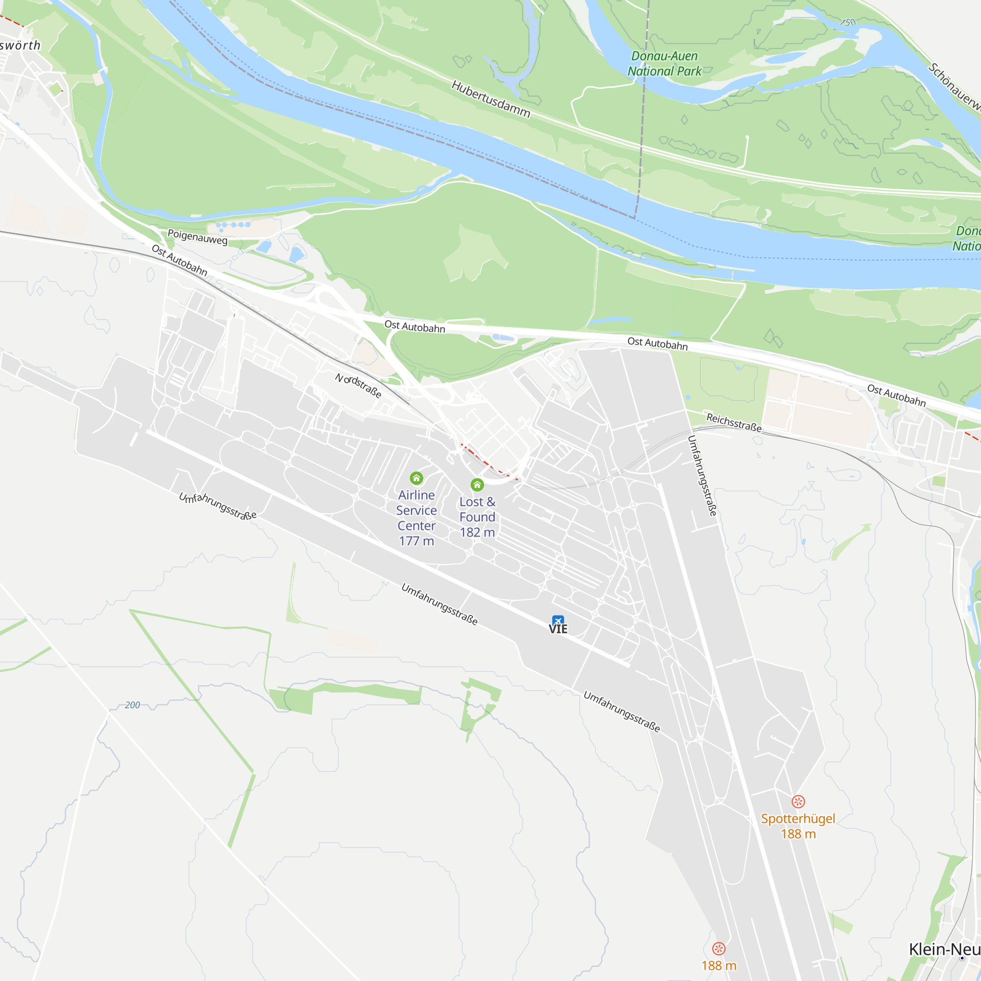 Info Gepäckhalle map