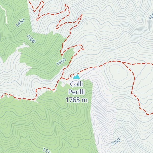 Map of Colli Perilli