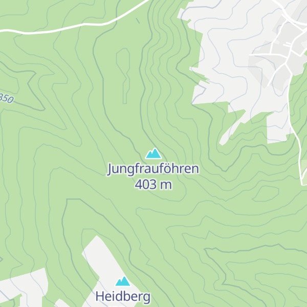 Map of Jungfrauföhren