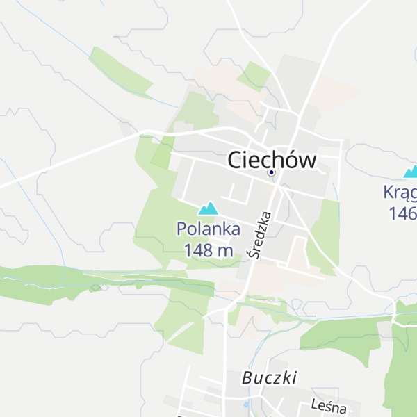 Map of Polanka