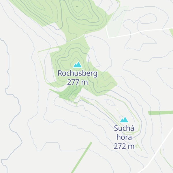 Map of Liščí kopec