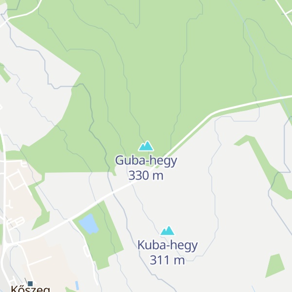 Map of Guba-hegy