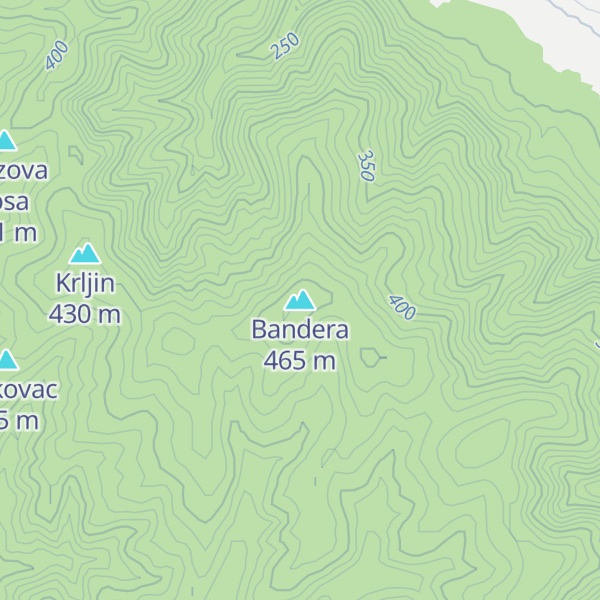 Map of Bandera