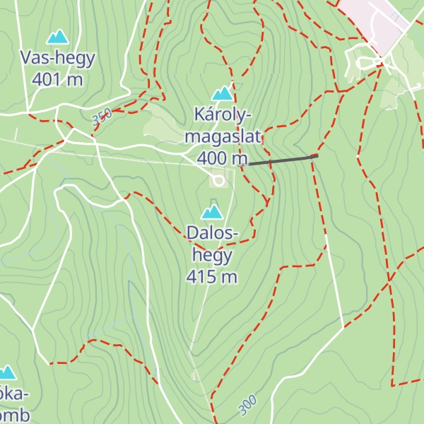 Map of Dalos-hegy