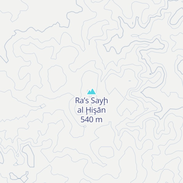Map of Ra’s Sayḩ al Ḩişān