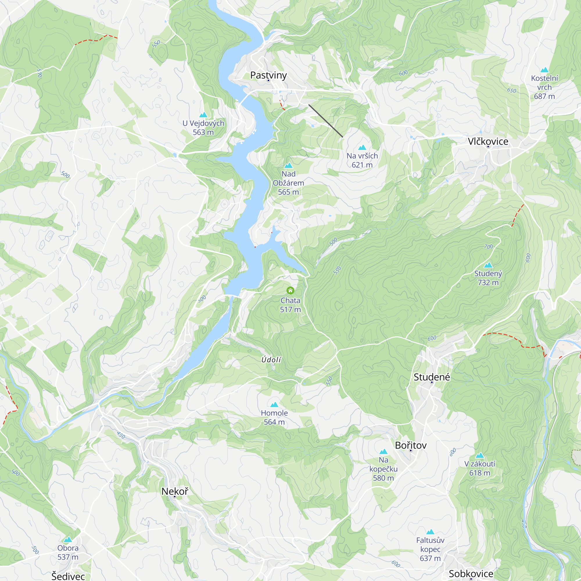 Chata map