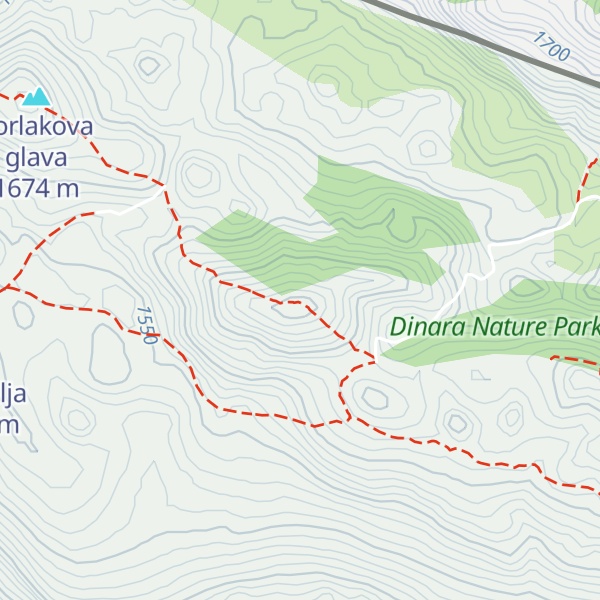 Map of Velika Duvjakuša