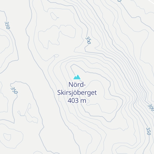 Map of Nörd-Skirsjöberget