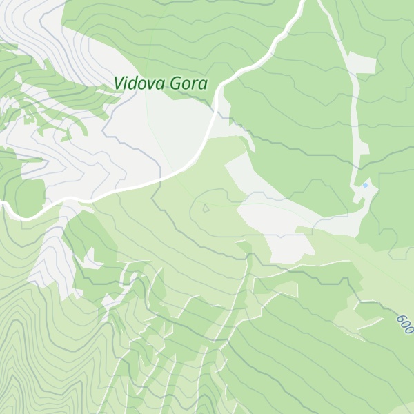 Map of Vela Visoka