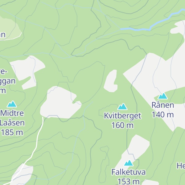 Map of Høgda