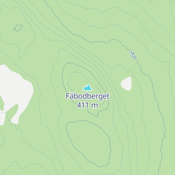 Map of Fäbodberget