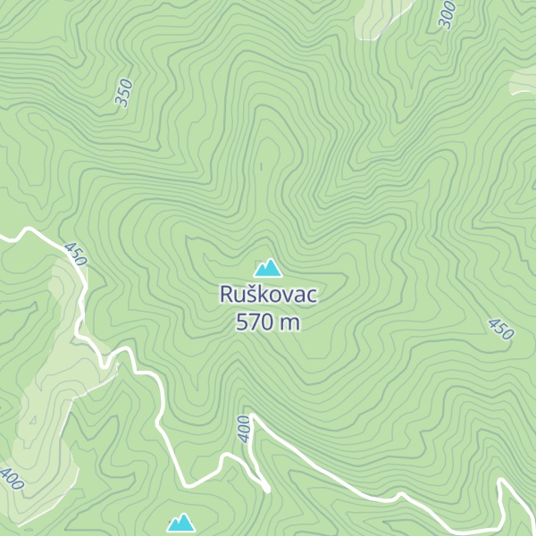 Map of Ruškovac