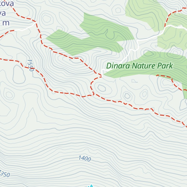 Map of Planinarsko sklonište Pume