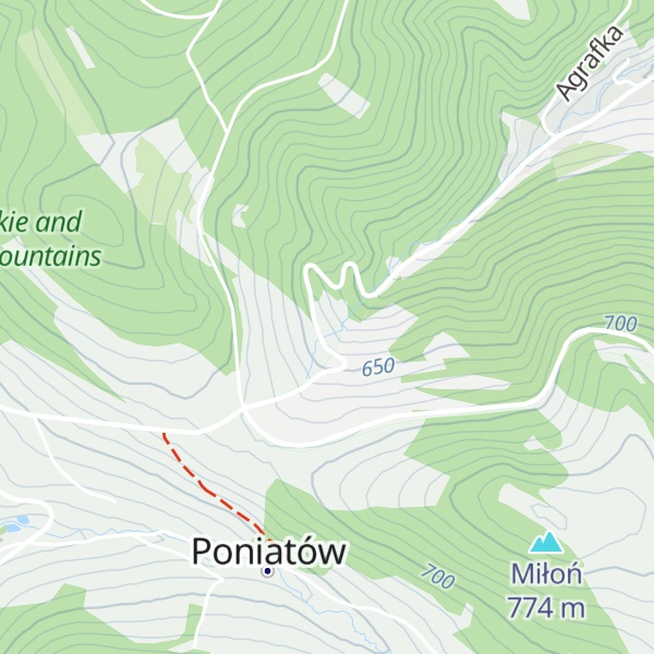 Map of Chata na przełęczy
