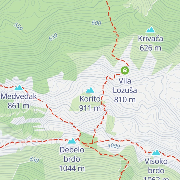 Map of Korito