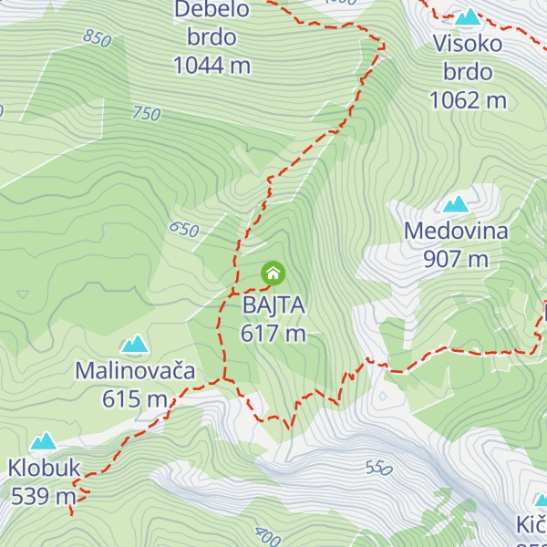 Map of BAJTA