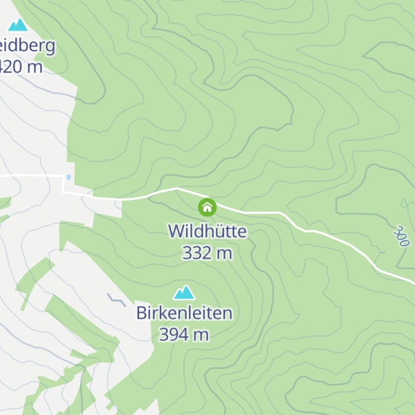 Map of Wildhütte