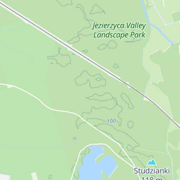Map of Pod Górą