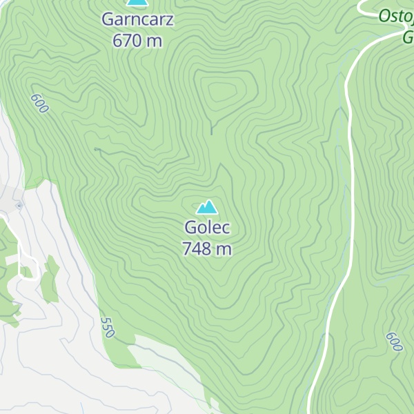 Map of Golec