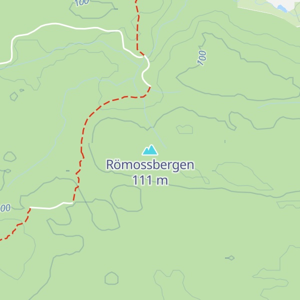 Map of Römossbergen