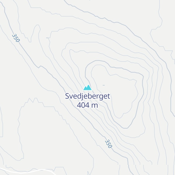 Map of Svedjeberget
