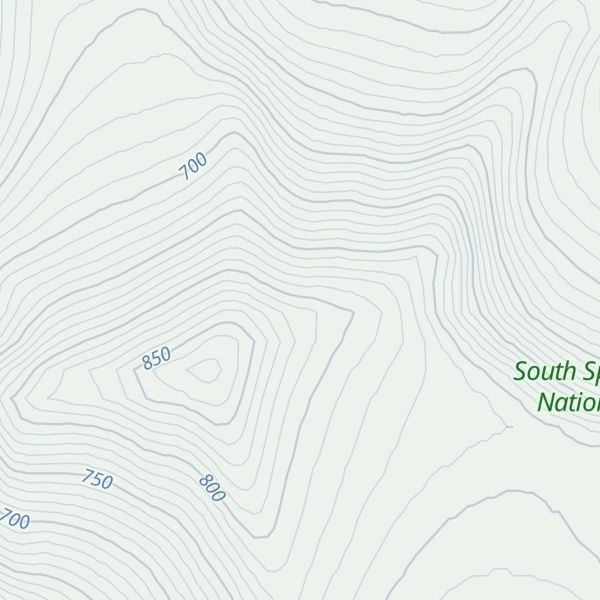 Map of Kronglefjellet