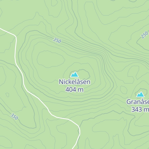 Map of Nickelåsen