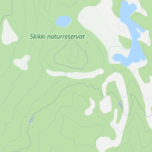 Map of Kroktjärnkullen