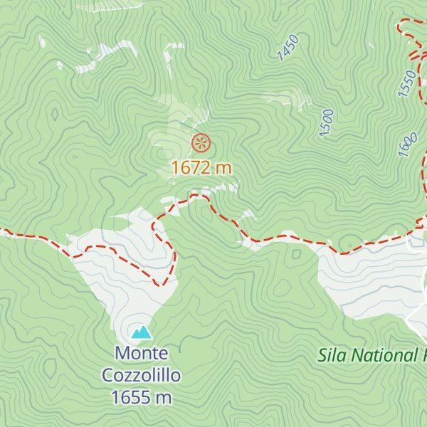 Map of Monte Volpintesta