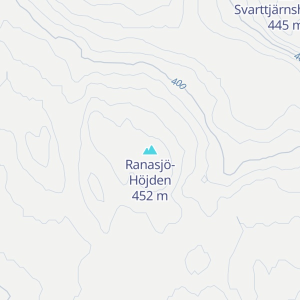 Map of Ranasjö-Höjden