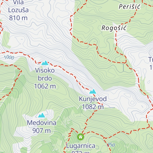 Map of Plišivac