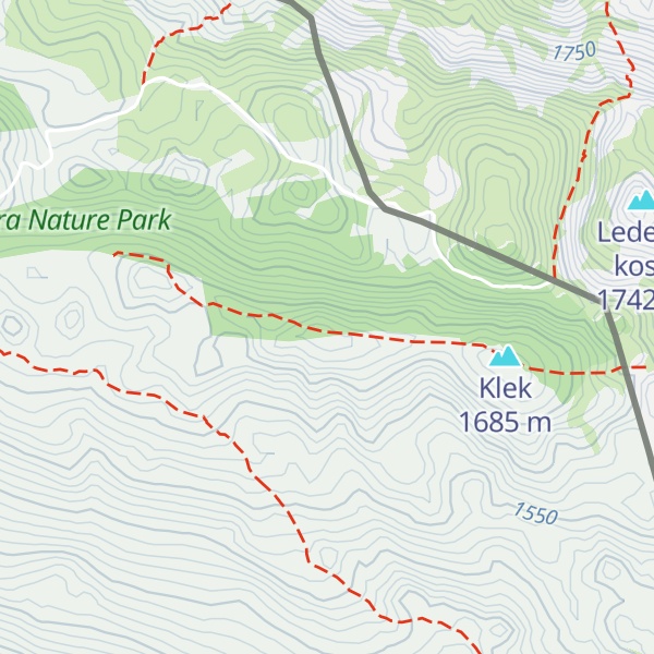 Map of Glavice