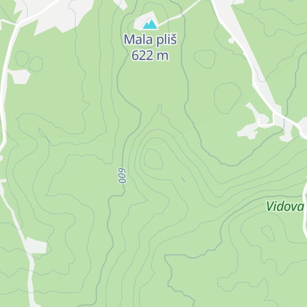 Map of Mala Visoka