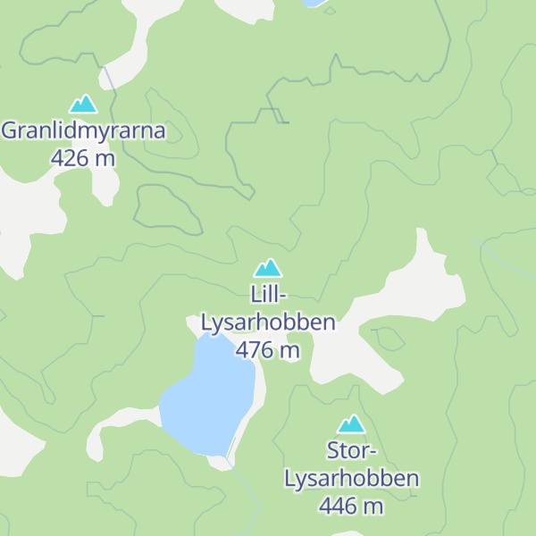 Map of Lill-Lysarhobben