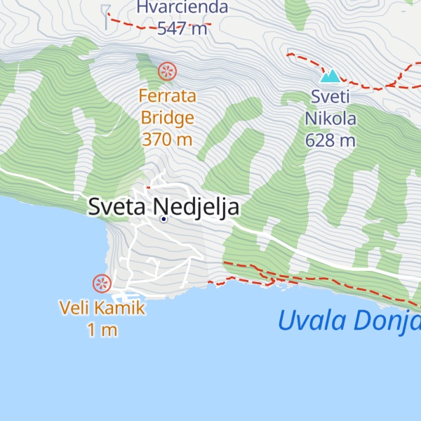 Map of Villa Maia